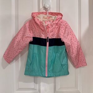 Cat & Jack Pink and Mint Kids Jacket